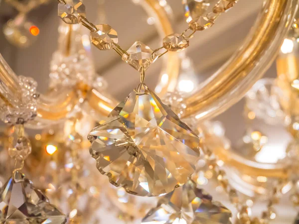 Twinkle Twinkle Candelier Cristal Habitación —  Fotos de Stock