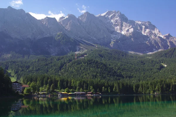 Vista Panorámica Del Hermoso Paisaje Los Alpes —  Fotos de Stock