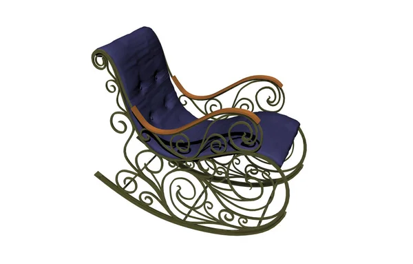 Chaise Berçante Mobilier Assise — Photo