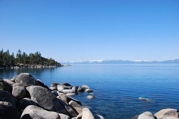 Lake Tahoe Hochgebirgssee Der Sierra Nevada Kalifornien Usa — Stockfoto