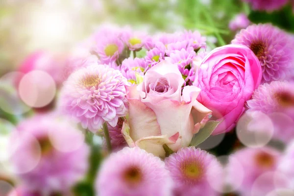 Romantyczny Wiosenny Bukiet Słońcu Dzień Matki — Zdjęcie stockowe