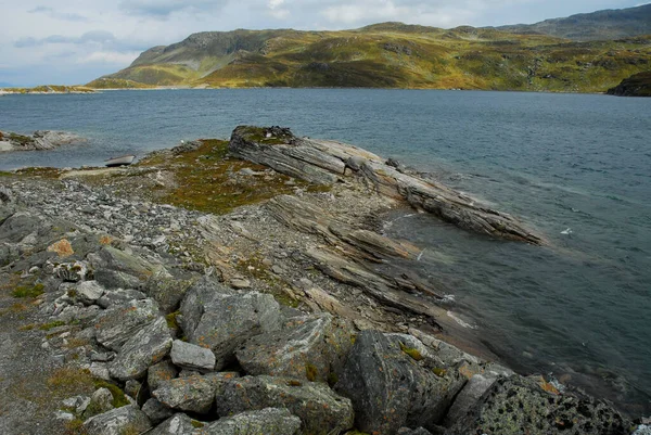 Norwegen Wikafjell Mura Stausee — Stockfoto