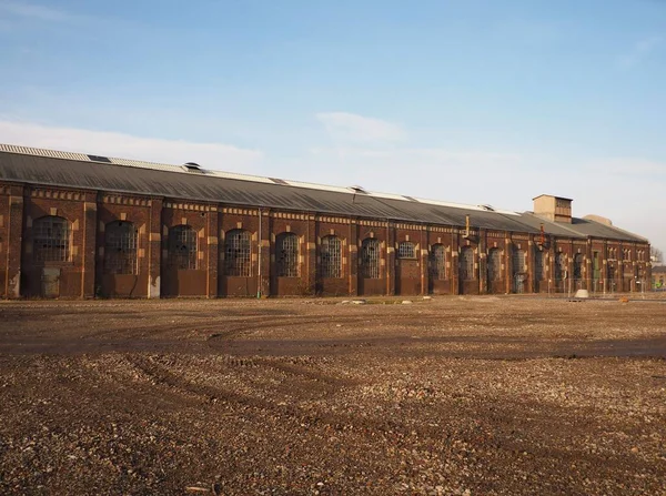 Velho Edifício Colisões Dinslaken Lohberg — Fotografia de Stock