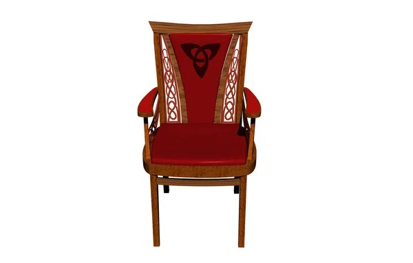 Kolay Sandalye Oturma Mobilyası — Stok fotoğraf