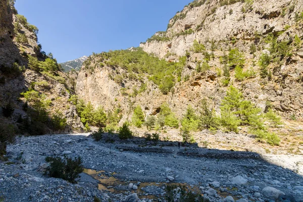 Wąwóz Samarii Kreta Grecja — Zdjęcie stockowe