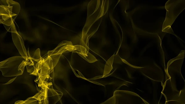 Reális Füst Fekete Háttér Számítógépes Grafika — Stock Fotó