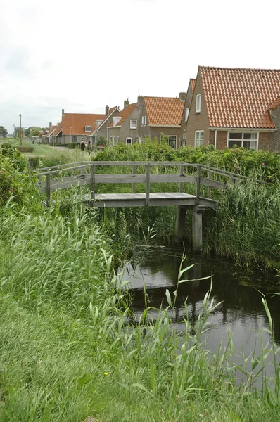 Hollanda Daki Petten Sahil Köy — Stok fotoğraf