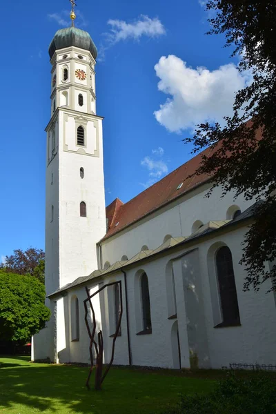 Szenischer Blick Auf Die Christliche Kirchenarchitektur — Stockfoto