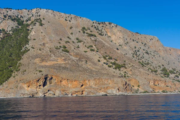 Mountains Southern Coast Crete — Stock Photo, Image