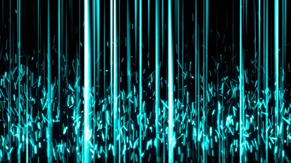 Abstract Background Vertical Lines Spark Particles — Stock Photo, Image