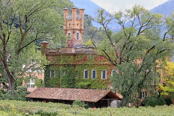 Historical Residence Compil Bolzano — Stockfoto