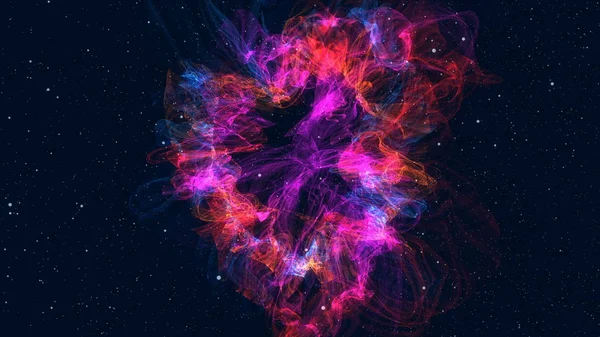 Fantastisk Fargerik Stjernetåke Galaxy Melkeveien – stockfoto