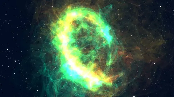Voie Lactée Réaliste Galaxy — Photo