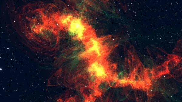 Nébuleuse Fantastique Colorée Voie Lactée Galaxy — Photo