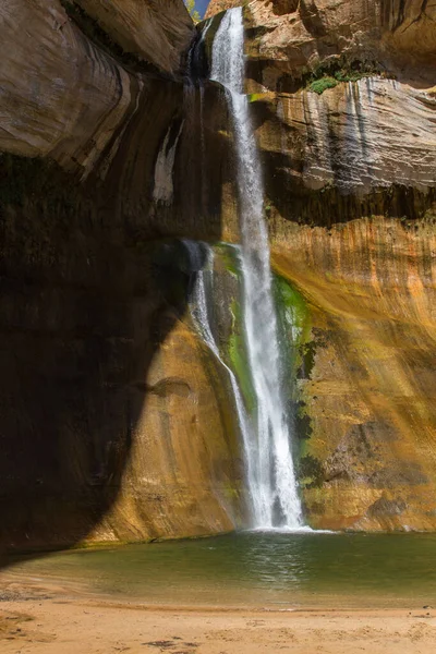 Lower Calf Creek Falls Grand Staircase Escalante National Monument Utah — Stockfoto