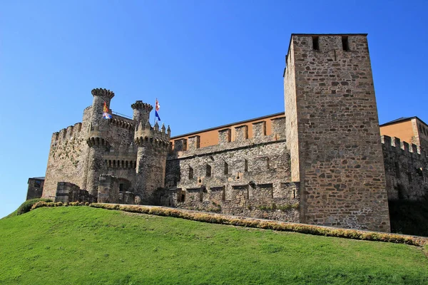 Burg Von Ponferrada Kastilien Und León Spanien — Stockfoto