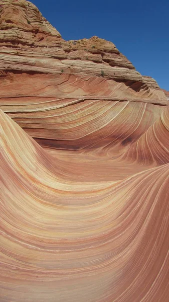 Coyote Buttes North Abd Wave Landschaft Arizona — Stok fotoğraf