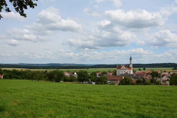 Malebný Pohled Starý Kostel — Stock fotografie