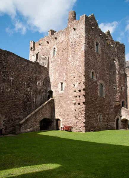 Doune Castle Stirlingshire Schotland Gebruikt Als Filmlocatieb Monty Python Holy — Stockfoto