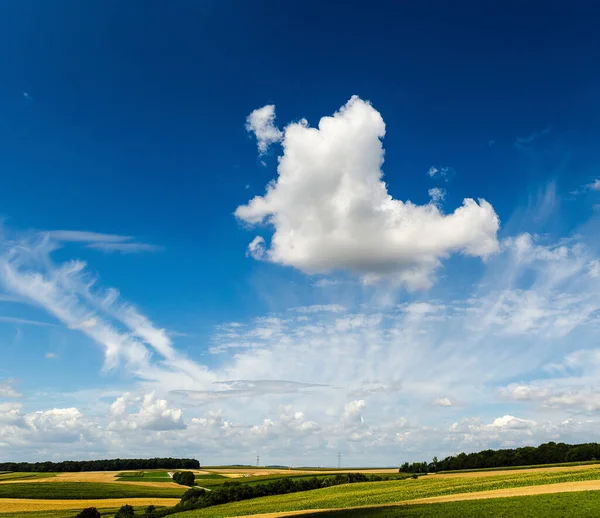 Ciel Bleu Fond Naturel — Photo