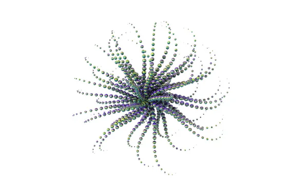 Spirals Released Flower — Stock Photo, Image