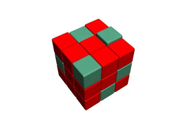 Кубик Рубика Кубик Рубика — стоковое фото