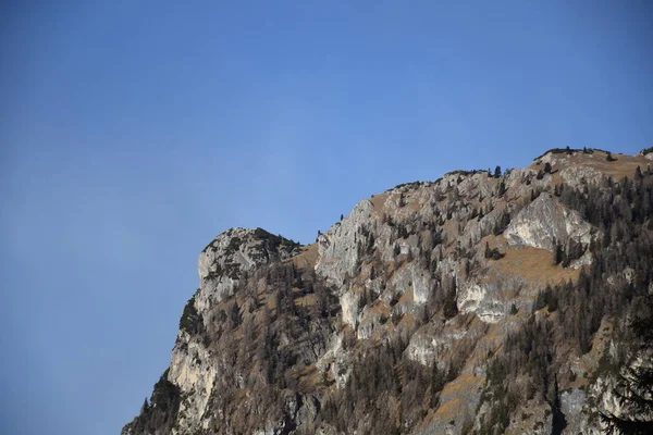 Monte Piano Mount Rudo Rough Kofel Strudel Heads Monte Cristallo — Zdjęcie stockowe