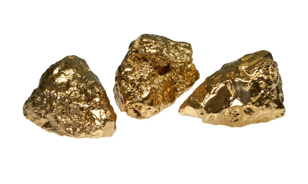 Złoto Oryginalnej Formie Jako Bryłki Złota — Zdjęcie stockowe