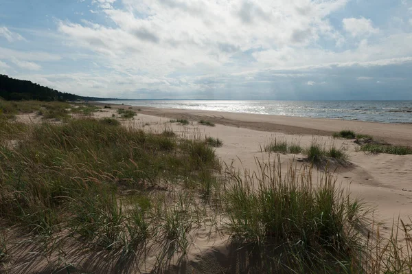 Vue Sur Plage Mer Baltique Estonie — Photo