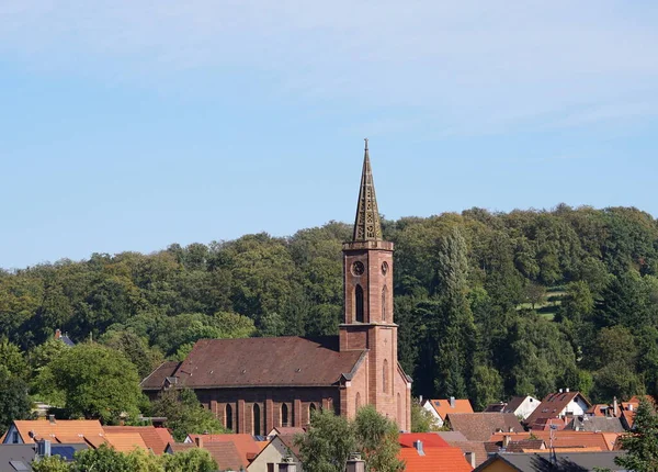 Kostel Martina Obergrombachu — Stock fotografie