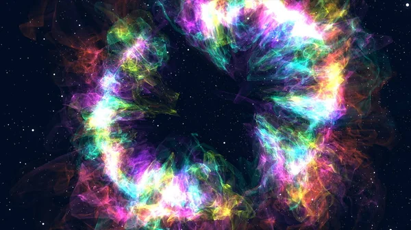 Animation Réaliste Voie Lactée Galaxy — Photo