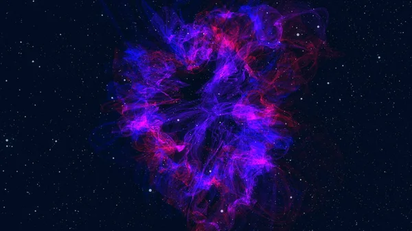 Nebulosa Fantástica Colorida Vía Láctea Galaxia — Foto de Stock