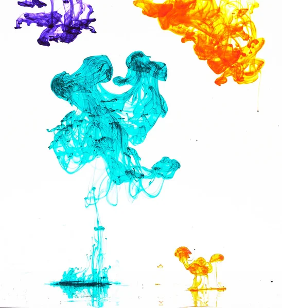 Abstrakcyjny Kolor Tło Ilustracja — Zdjęcie stockowe