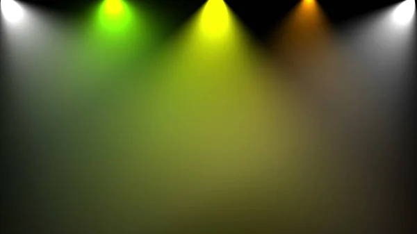 Disco Licht Computer Afbeelding Verschillende Kleuren Gerenderd — Stockfoto