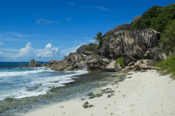 Seychelles Digue Anse Marron — стоковое фото