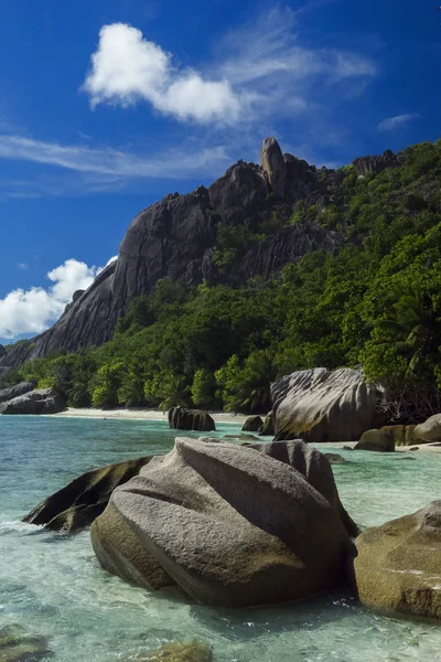 Seychelles Digue Anse Marron — Stock Photo, Image