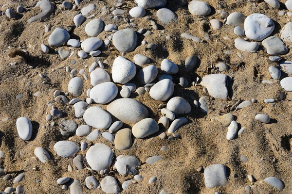 Pietre Sul Mar Mediterraneo Spagna — Foto Stock