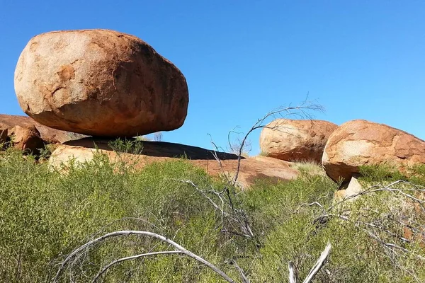 Mármore Grande Não Uma Pedra Rolante — Fotografia de Stock