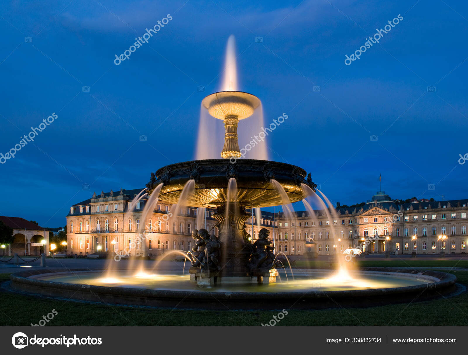 Stuttgart Stolica Kraju Związkowego Badenia Wirtembergia — Zdjęcie