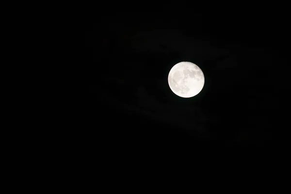 Luna Cielo Por Noche Estiria — Foto de Stock