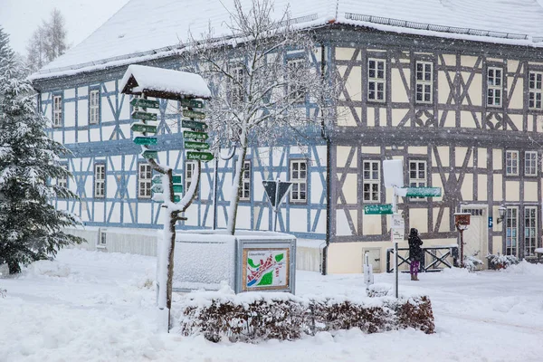 Архітектурний Стиль Вибірковий Фокус — стокове фото