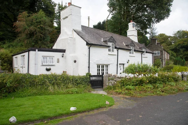 Typisches Ferienhaus Malerischen Dorf Altarnun Norden Cornwalls Bild Von Einer — Stockfoto