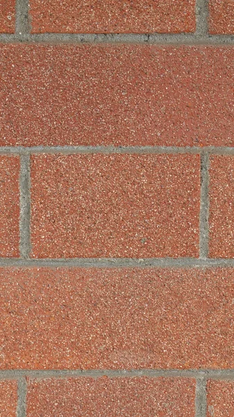 Rote Backsteinmauer Als Hintergrund Nützlich Vertikal — Stockfoto