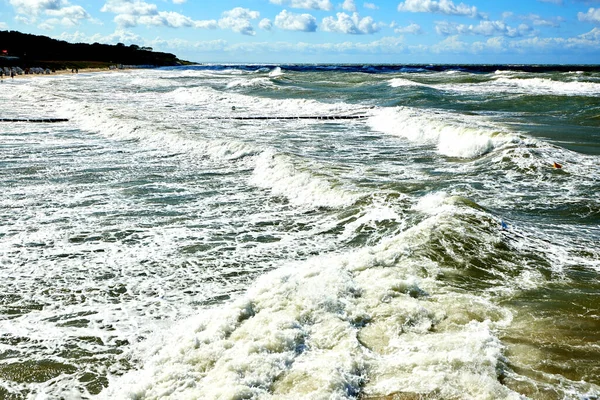 Hermosa Vista Orilla Del Mar — Foto de Stock