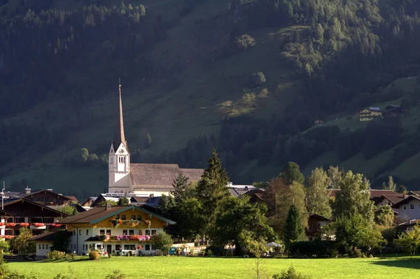 Rauriser Dzsungel Hohe Tauern Nemzeti Park Egy Tömb Urtypischer Őszi — Stock Fotó