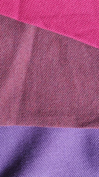 Textura Tela Púrpura Útil Como Fondo Tres Tonos Color Diferentes —  Fotos de Stock
