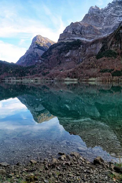 Vista Panorâmica Bela Paisagem Alpes — Fotografia de Stock