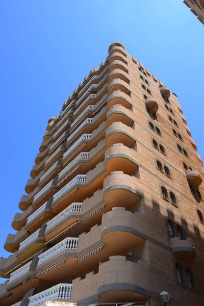 Managa Mar Menor Murcia Tartomány Ház Homlokzat Spanyolország Spanyol Városkép — Stock Fotó