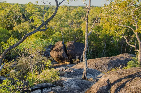 Skalní Útvar Žulové Rokli Atherton Tableland Queensland Austrálie — Stock fotografie