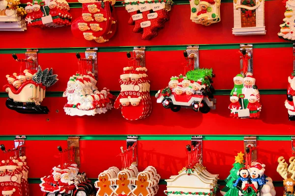 Decoración Navidad Fondo Cerca — Foto de Stock